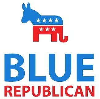 Blue Republican Logo